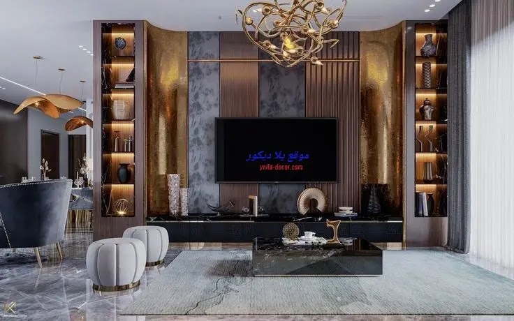 ديكور تلفزيون جداري 2024